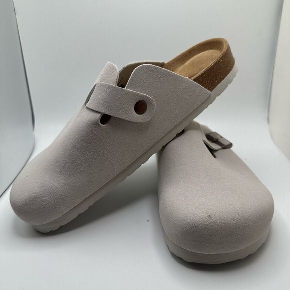 CUSHIONAIRE Womens Clog 9 WIDE GRAY - Picture 7 of 7
